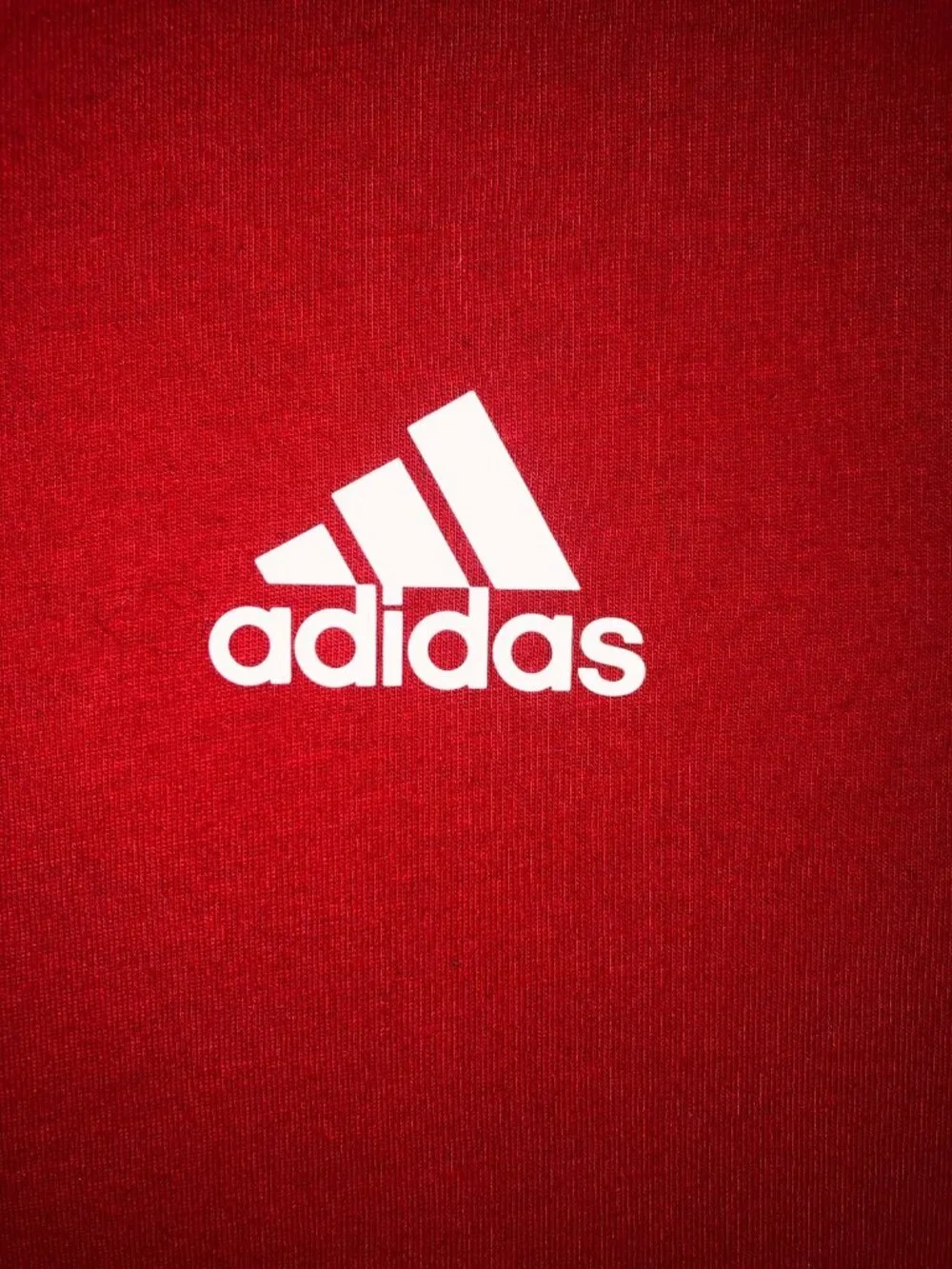 Adidas Athletic Performance Crew Neck T-Shirt Men Moisture Wicking Red XLT